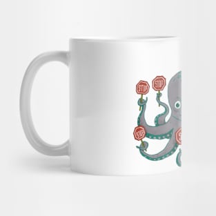 Octopus STOP Mug